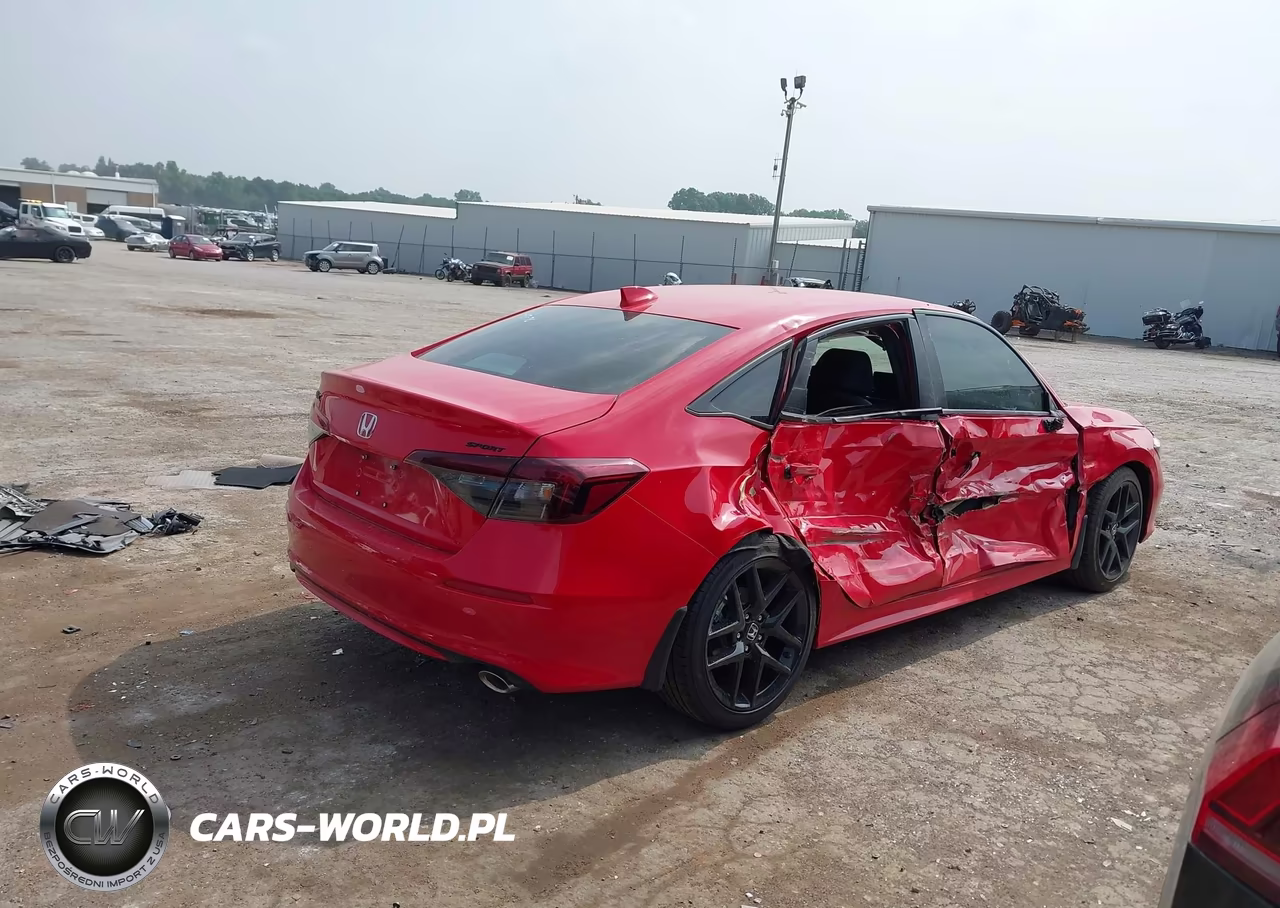2026 Honda Civic Sport VIN:2HGFE2F54TH555013 - 4