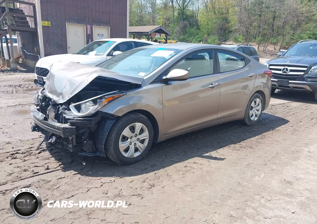 2016 Hyundai Elantra Se VIN:5NPDH4AE8GH743742 - 2