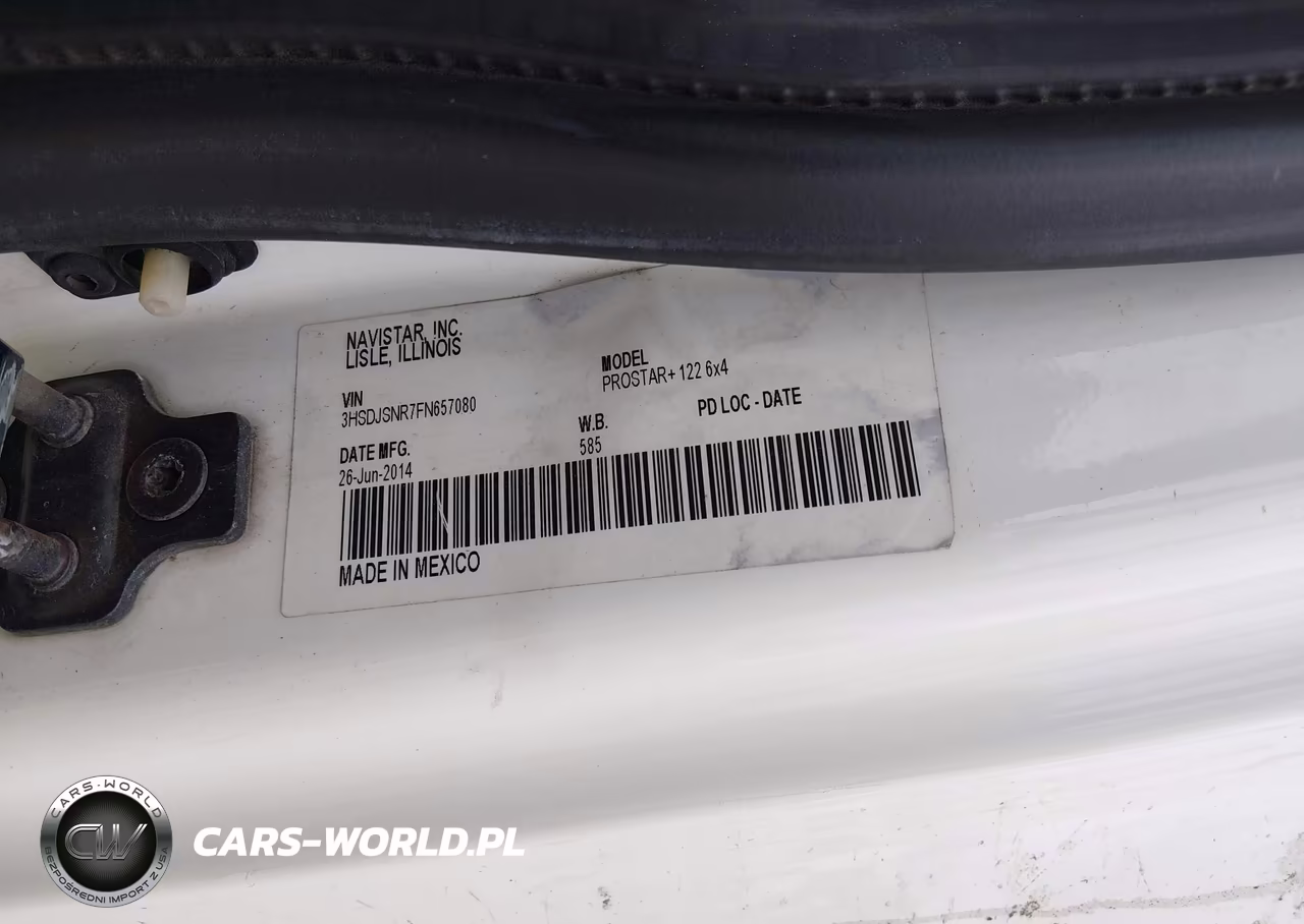 2015 International Prostar VIN:3HSDJSNR7FN657080 - 8