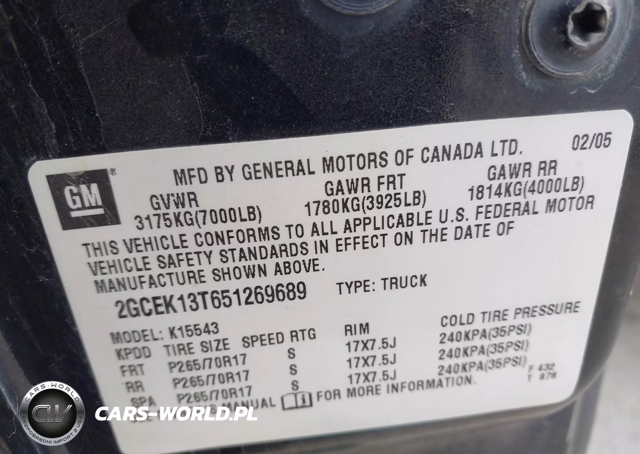 2005 Chevrolet Silverado 1500 Z71 VIN:2GCEK13T651269689 - 9
