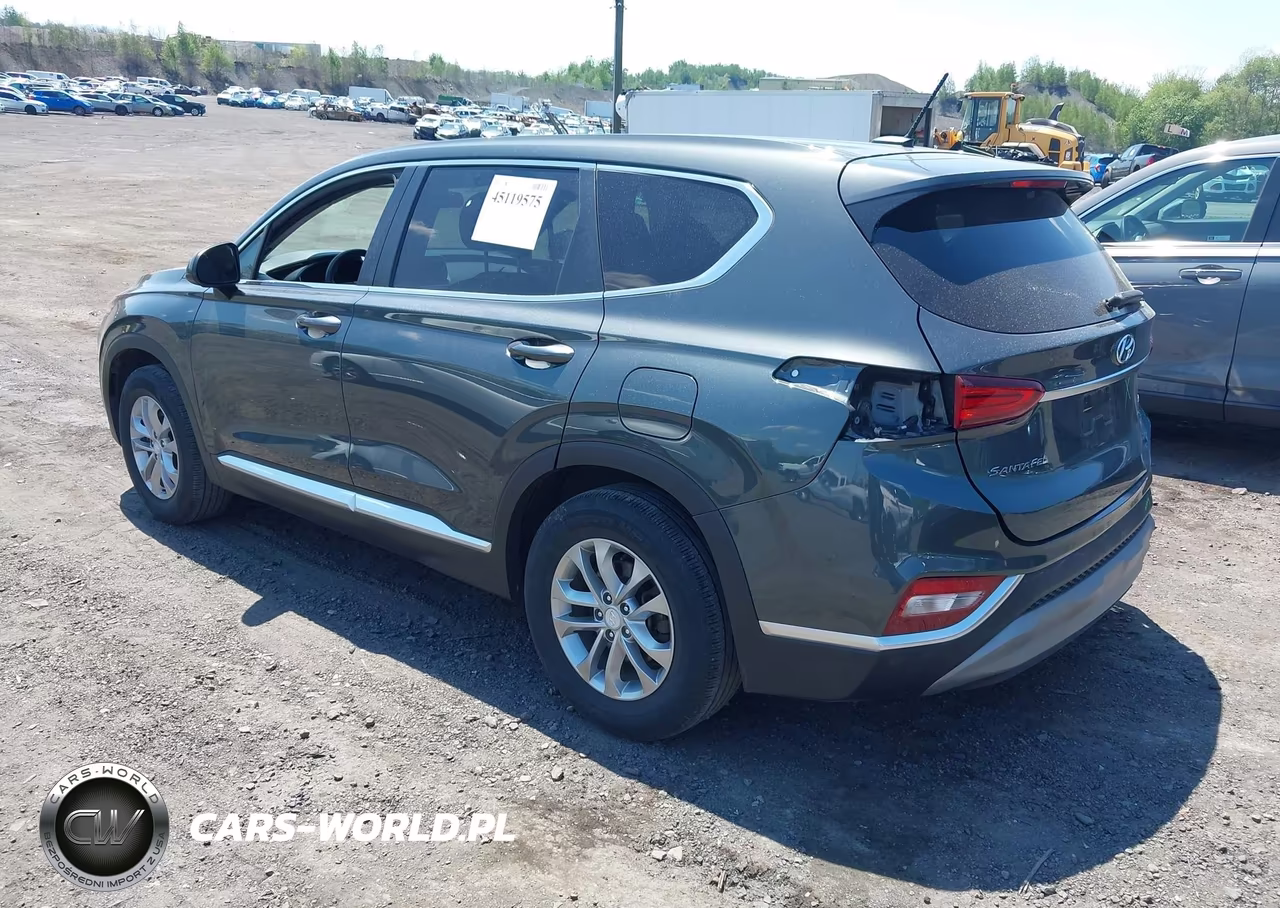2020 Hyundai Santa Fe Se VIN:5NMS2CAD8LH193122 - 3
