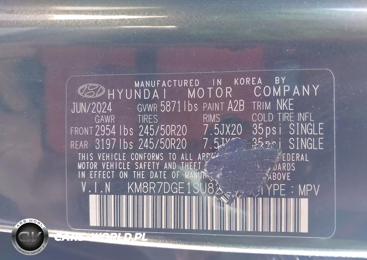 2025 Hyundai Palisade Calligraphy Night Edition VIN:KM8R7DGE1SU821529 - 9