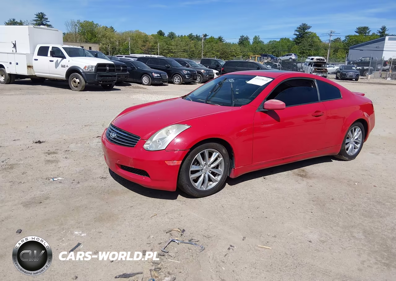 2006 Infiniti G35 VIN:JNKCV54E36M702637 - 2