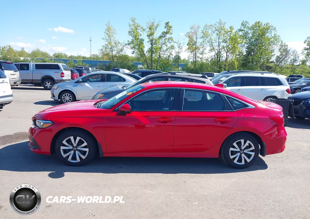 2024 Honda Civic Lx VIN:2HGFE2F24RH556600 - 14