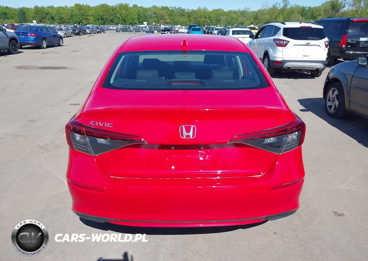 2024 Honda Civic Lx VIN:2HGFE2F24RH556600 - 16