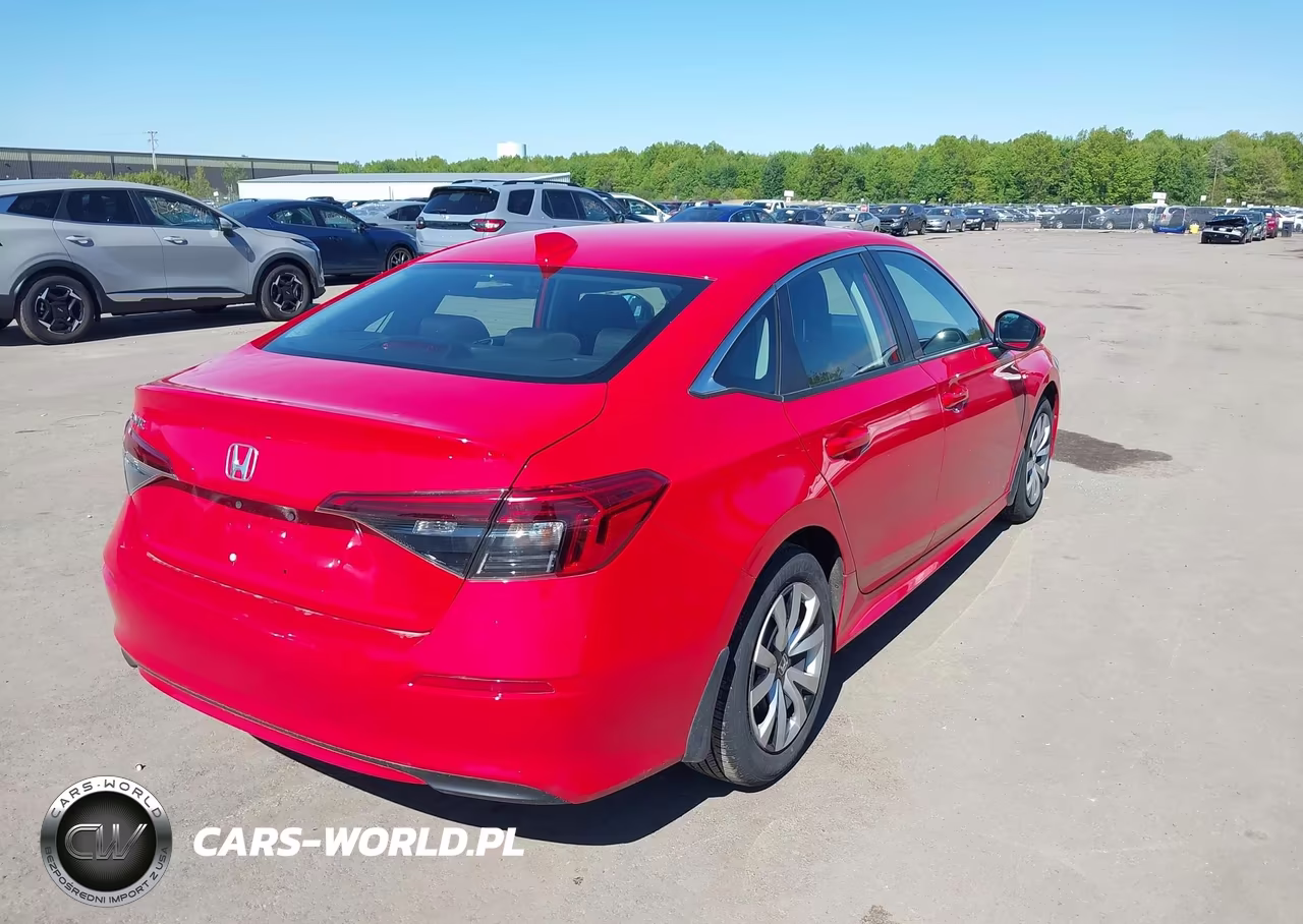 2024 Honda Civic Lx VIN:2HGFE2F24RH556600 - 4