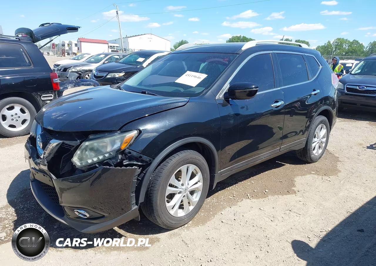 2016 Nissan Rogue S-Sl-Sv VIN:5N1AT2MT0GC769971 - 2