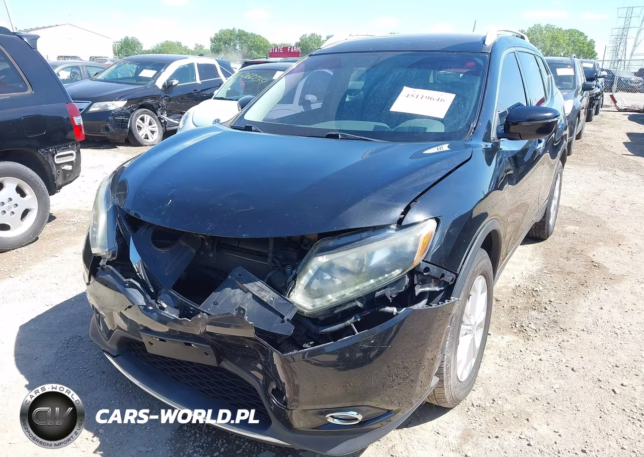 2016 Nissan Rogue S-Sl-Sv VIN:5N1AT2MT0GC769971 - 6