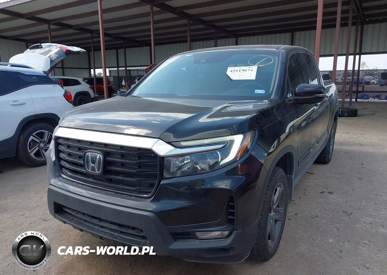 2022 Honda Ridgeline Rtl-E VIN:5FPYK3F78NB019463 - 2