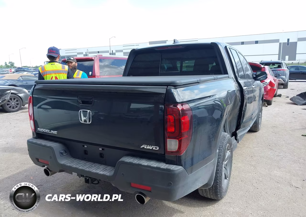 2022 Honda Ridgeline Rtl-E VIN:5FPYK3F78NB019463 - 4