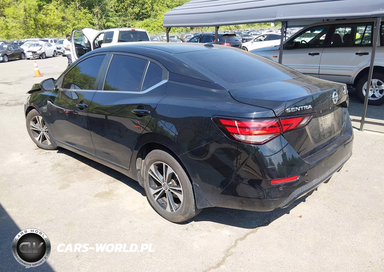 2021 Nissan Sentra Sv Xtronic Cvt VIN:3N1AB8CV1MY309690 - 3
