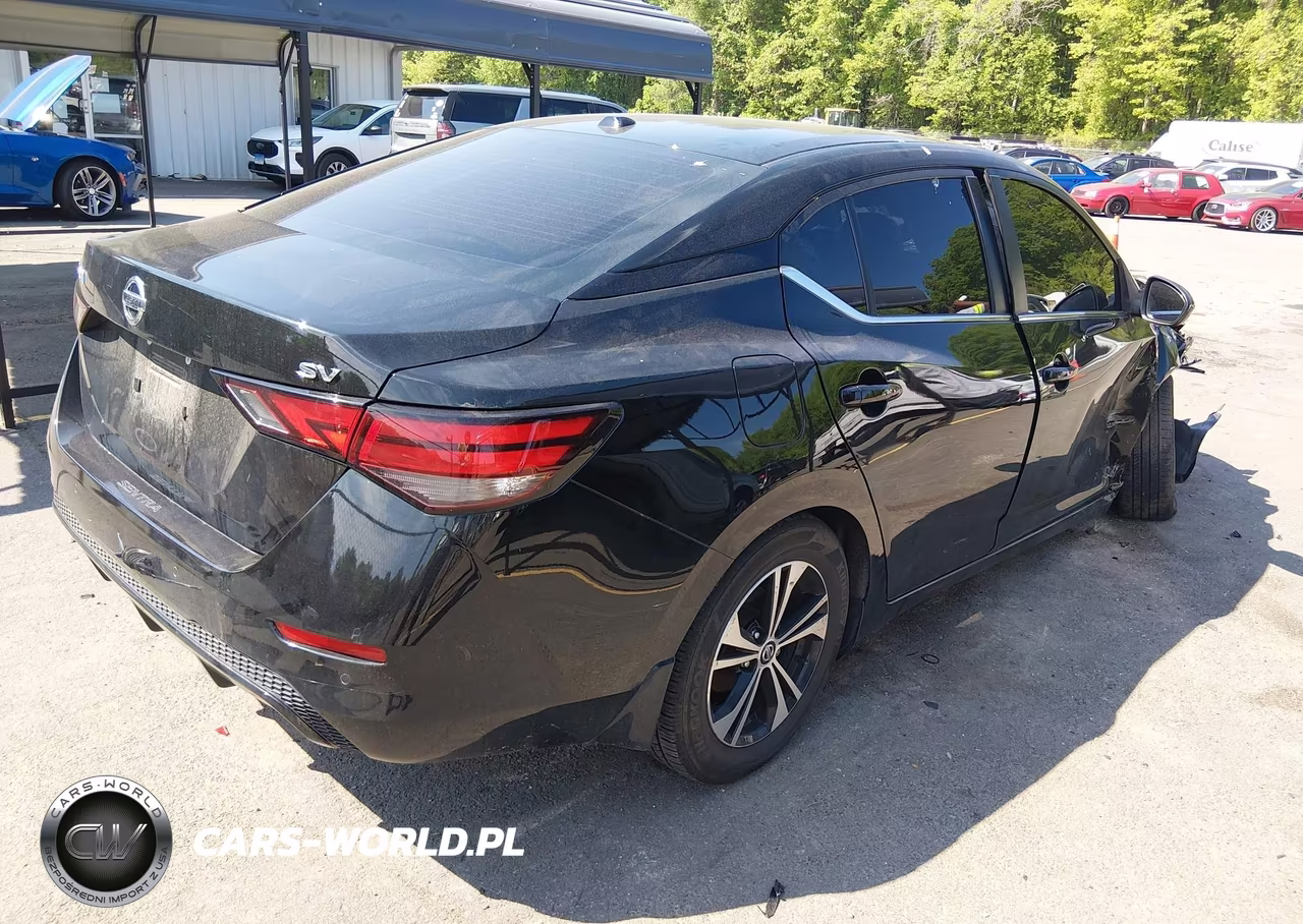 2021 Nissan Sentra Sv Xtronic Cvt VIN:3N1AB8CV1MY309690 - 4