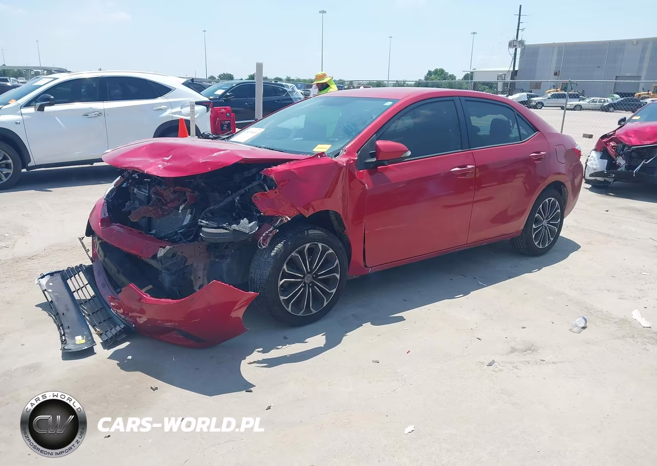 2016 Toyota Corolla S Plus VIN:5YFBURHE1GP367622 - 2