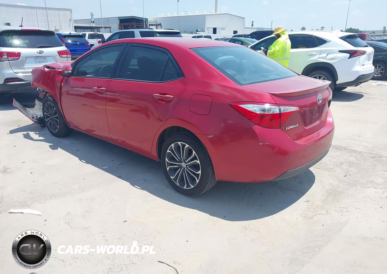 2016 Toyota Corolla S Plus VIN:5YFBURHE1GP367622 - 3