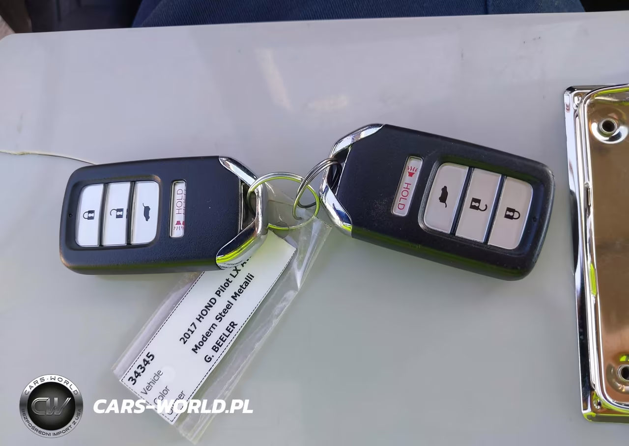 2017 Honda Pilot Lx VIN:5FNYF6H12HB039512 - 11