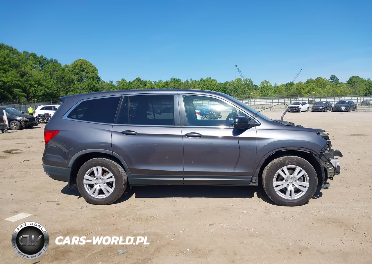 2017 Honda Pilot Lx VIN:5FNYF6H12HB039512 - 14