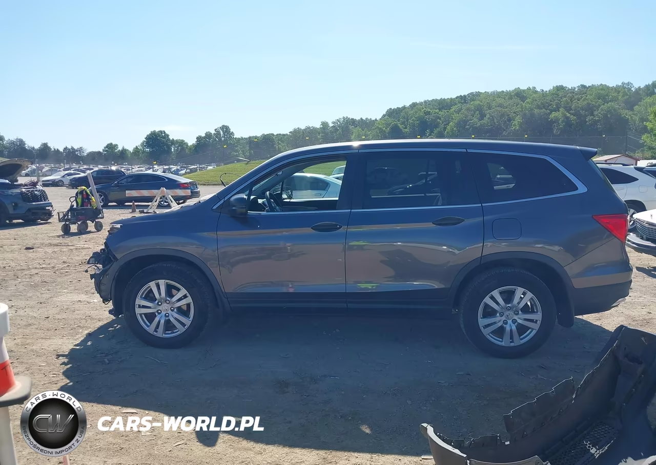 2017 Honda Pilot Lx VIN:5FNYF6H12HB039512 - 15