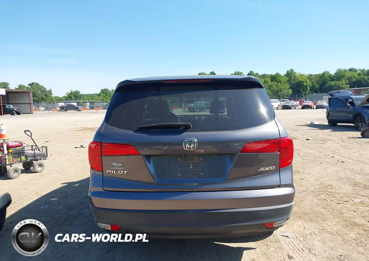 2017 Honda Pilot Lx VIN:5FNYF6H12HB039512 - 17