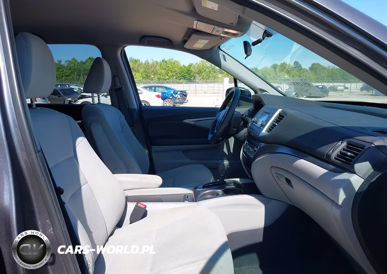 2017 Honda Pilot Lx VIN:5FNYF6H12HB039512 - 5