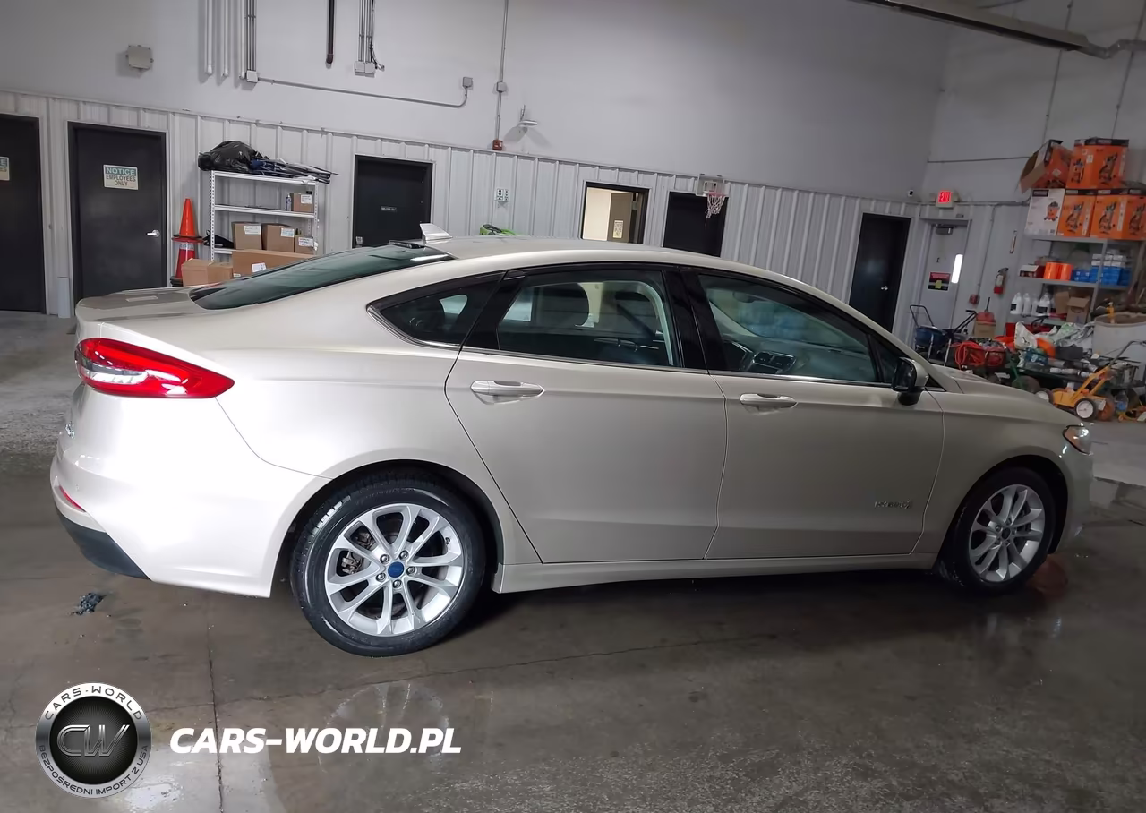 2019 Ford Fusion Hybrid Se VIN:3FA6P0LUXKR258670 - 18