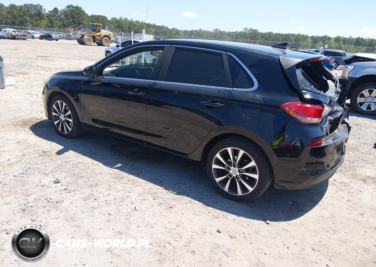 2018 Hyundai Elantra Gt VIN:KMHH35LE2JU025552 - 3