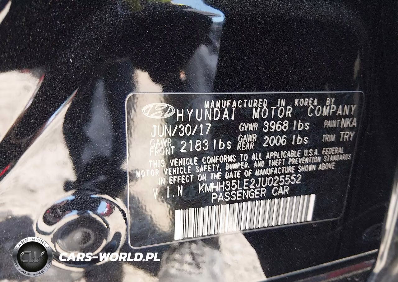 2018 Hyundai Elantra Gt VIN:KMHH35LE2JU025552 - 9