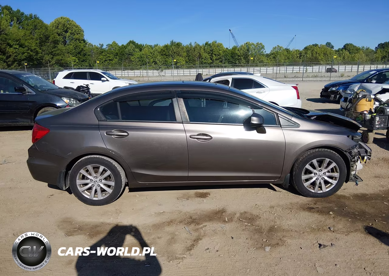 2012 Honda Civic Ex-L VIN:2HGFB2F96CH518427 - 14