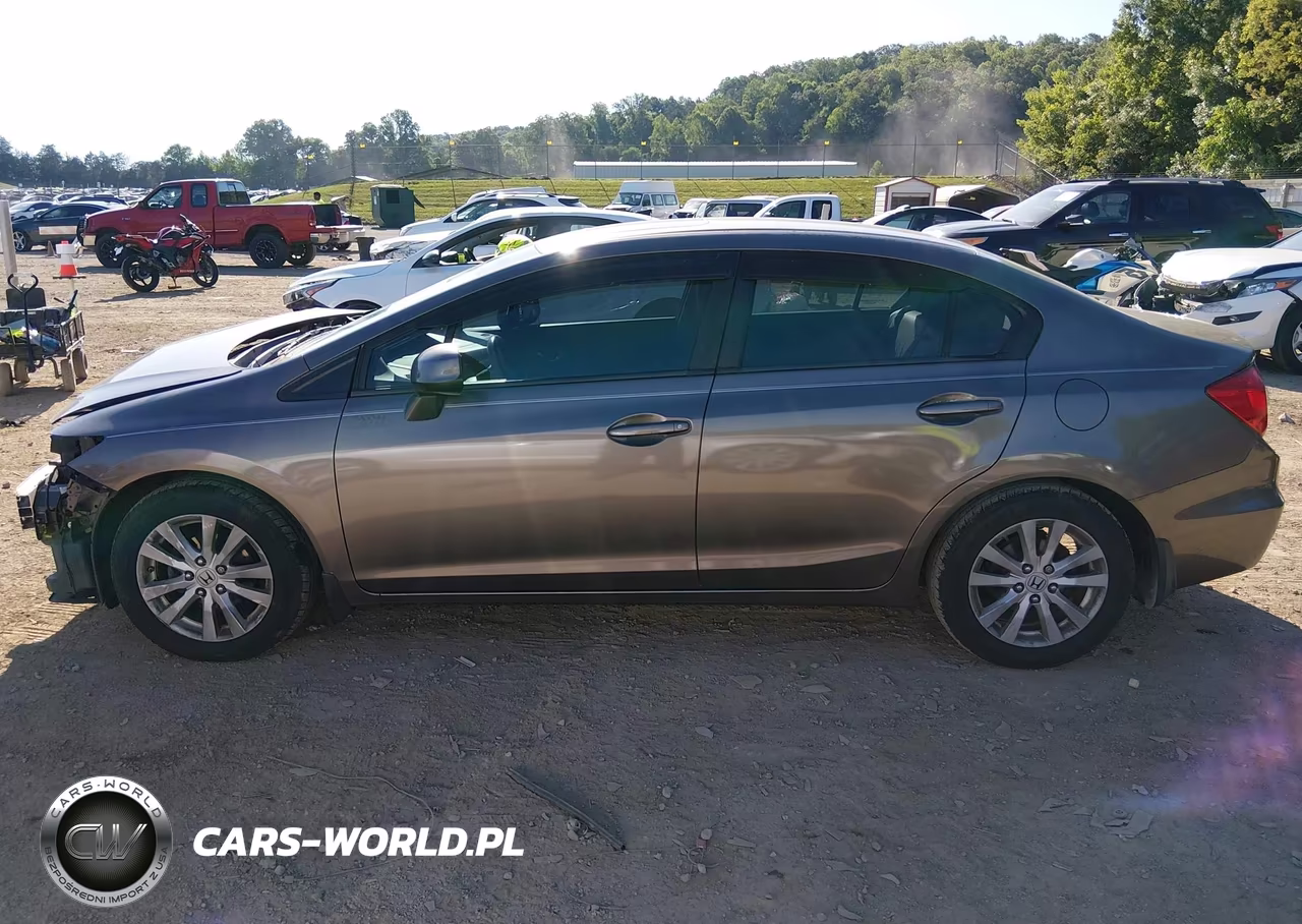 2012 Honda Civic Ex-L VIN:2HGFB2F96CH518427 - 15