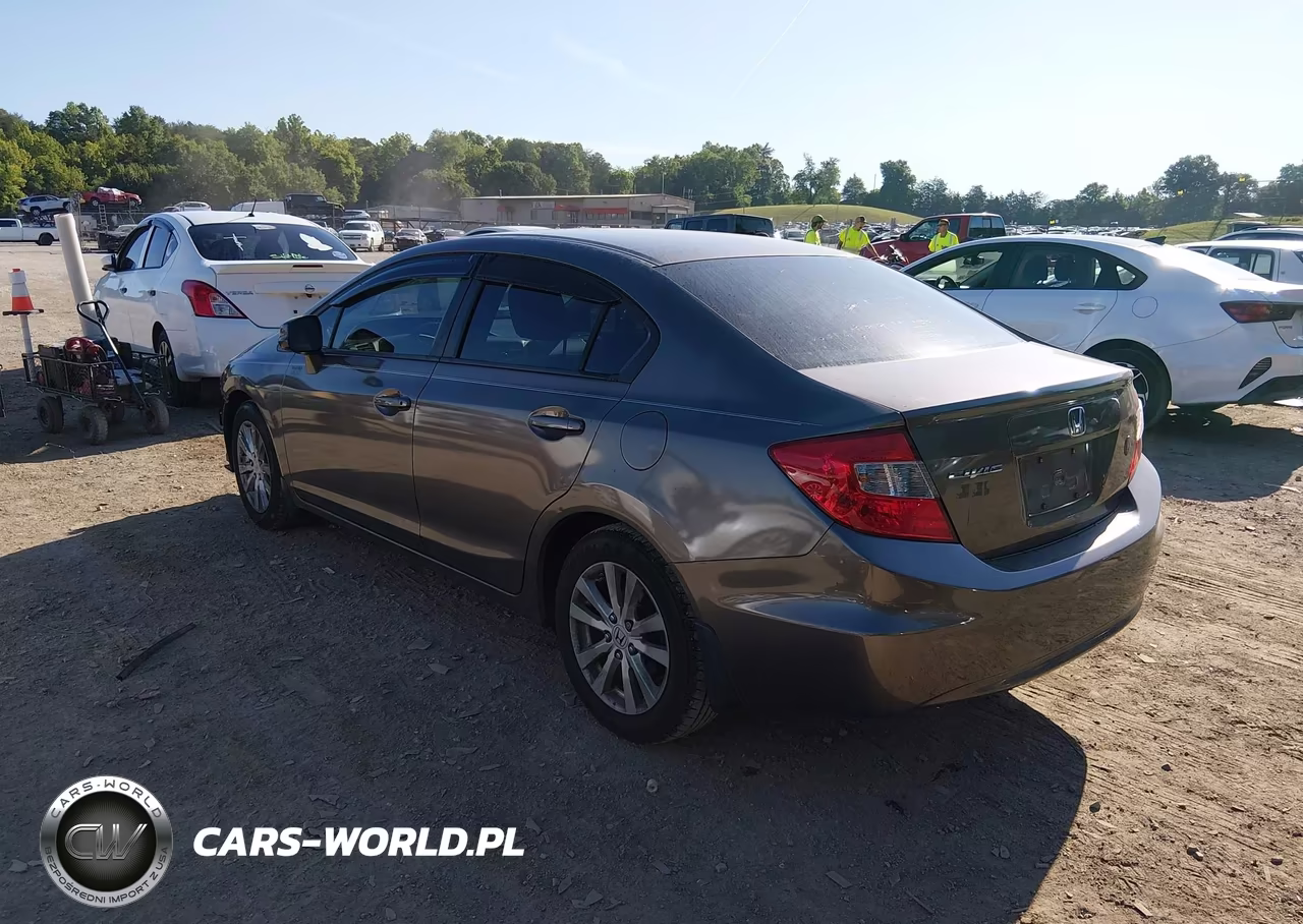 2012 Honda Civic Ex-L VIN:2HGFB2F96CH518427 - 3