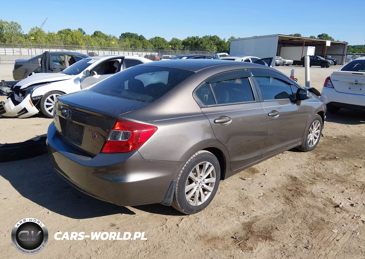 2012 Honda Civic Ex-L VIN:2HGFB2F96CH518427 - 4