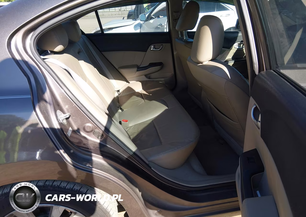 2012 Honda Civic Ex-L VIN:2HGFB2F96CH518427 - 8