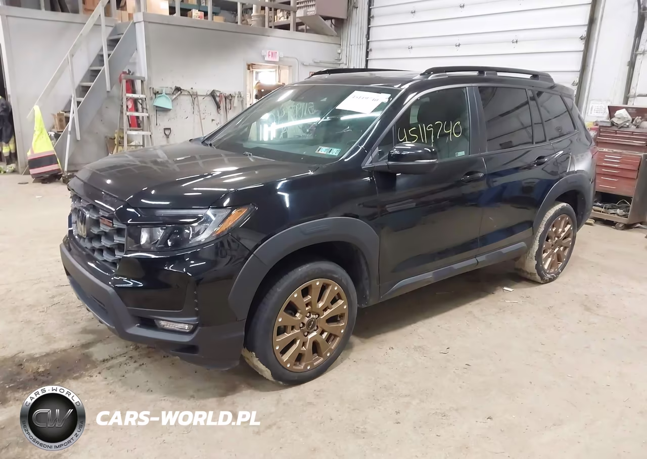 2022 Honda Passport Awd Trailsport VIN:5FNYF8H60NB003207 - 2