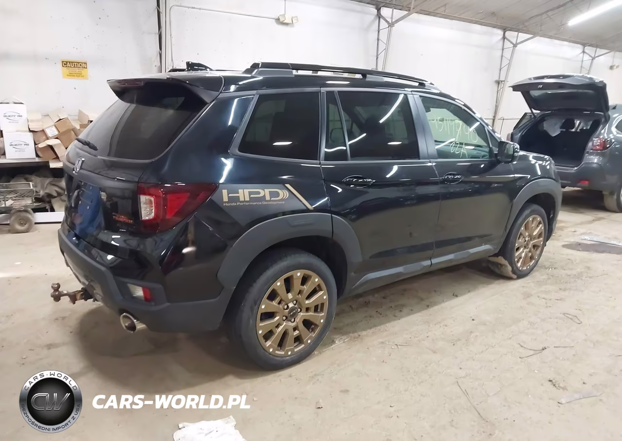 2022 Honda Passport Awd Trailsport VIN:5FNYF8H60NB003207 - 4