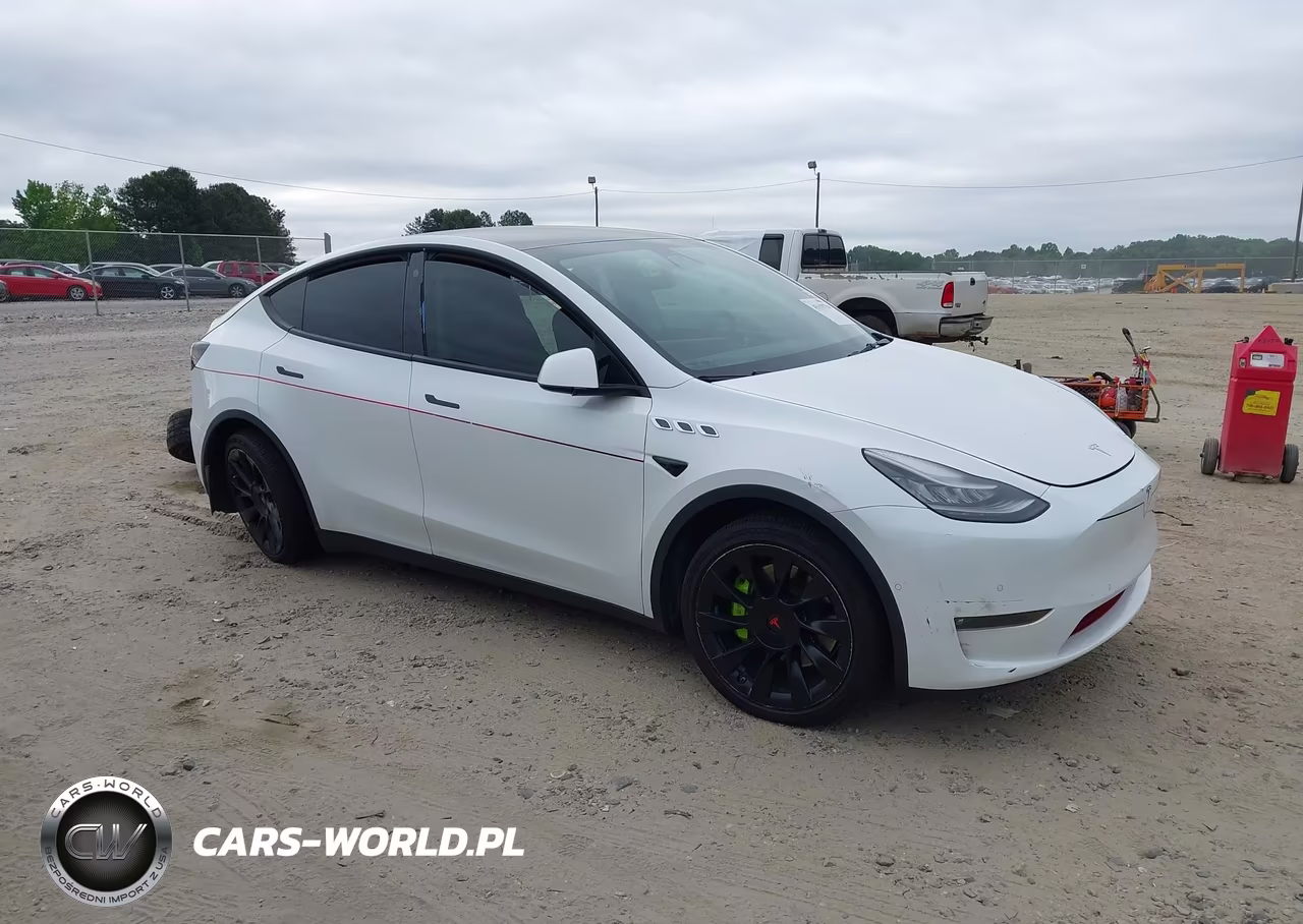 2021 Tesla Model Y Long Range Dual Motor All-Wheel Drive VIN:5YJYGDEE1MF157165 - 1