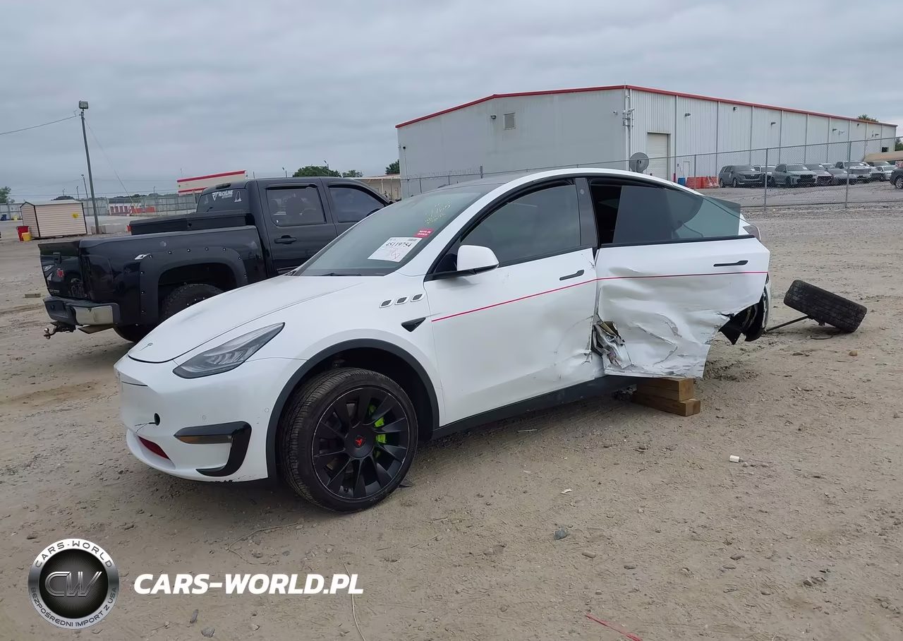 2021 Tesla Model Y Long Range Dual Motor All-Wheel Drive VIN:5YJYGDEE1MF157165 - 2