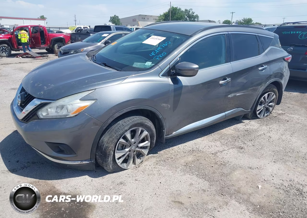 2017 Nissan Murano Sv VIN:5N1AZ2MG3HN141703 - 2