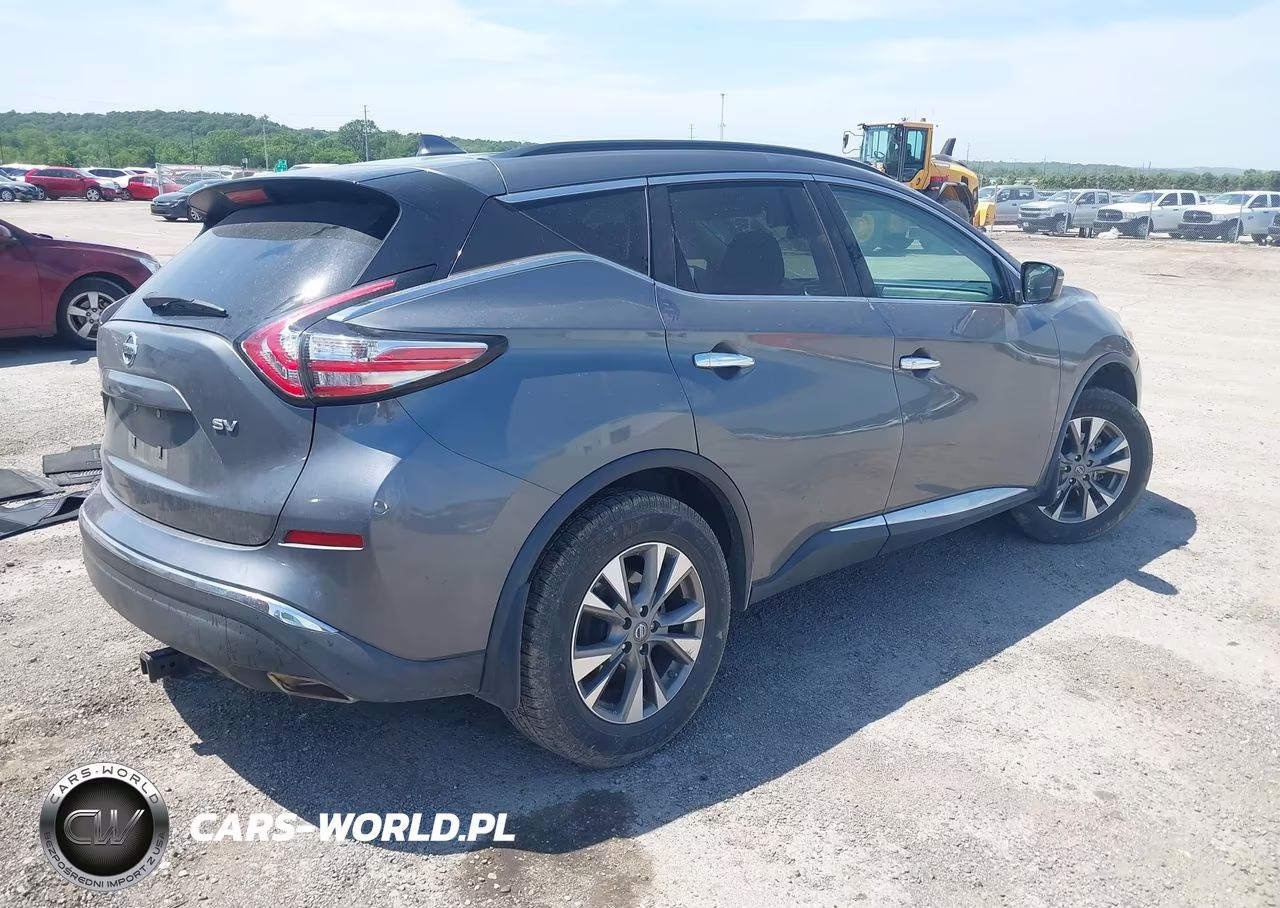 2017 Nissan Murano Sv VIN:5N1AZ2MG3HN141703 - 4