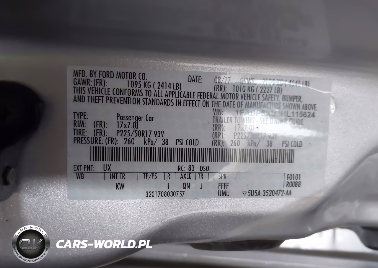 2017 Ford C-Max Hybrid Se VIN:1FADP5AU3HL115624 - 9