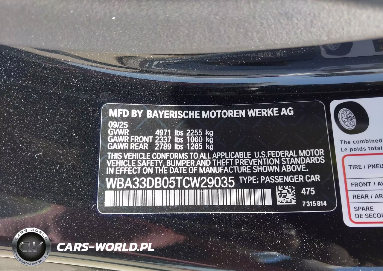 2026 BMW 430I VIN:WBA33DB05TCW29035 - 9