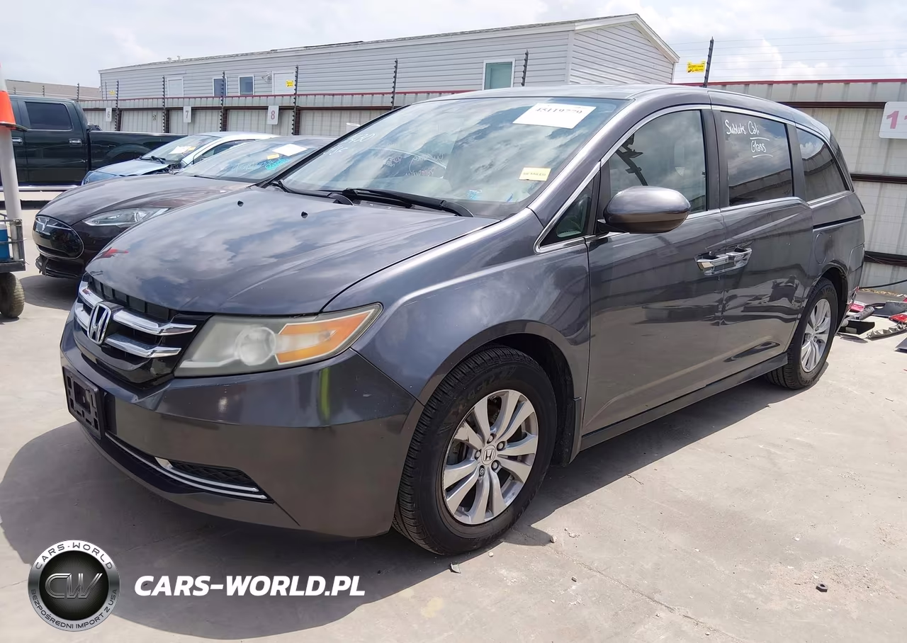 2016 Honda Odyssey Ex-L VIN:5FNRL5H64GB104345 - 2
