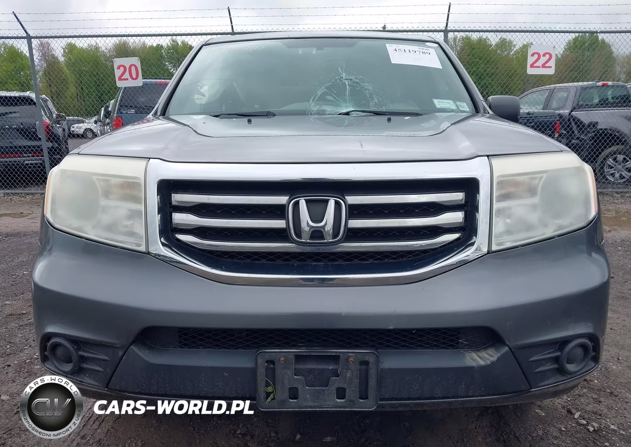 2014 Honda Pilot Lx VIN:5FNYF4H23EB025952 - 12