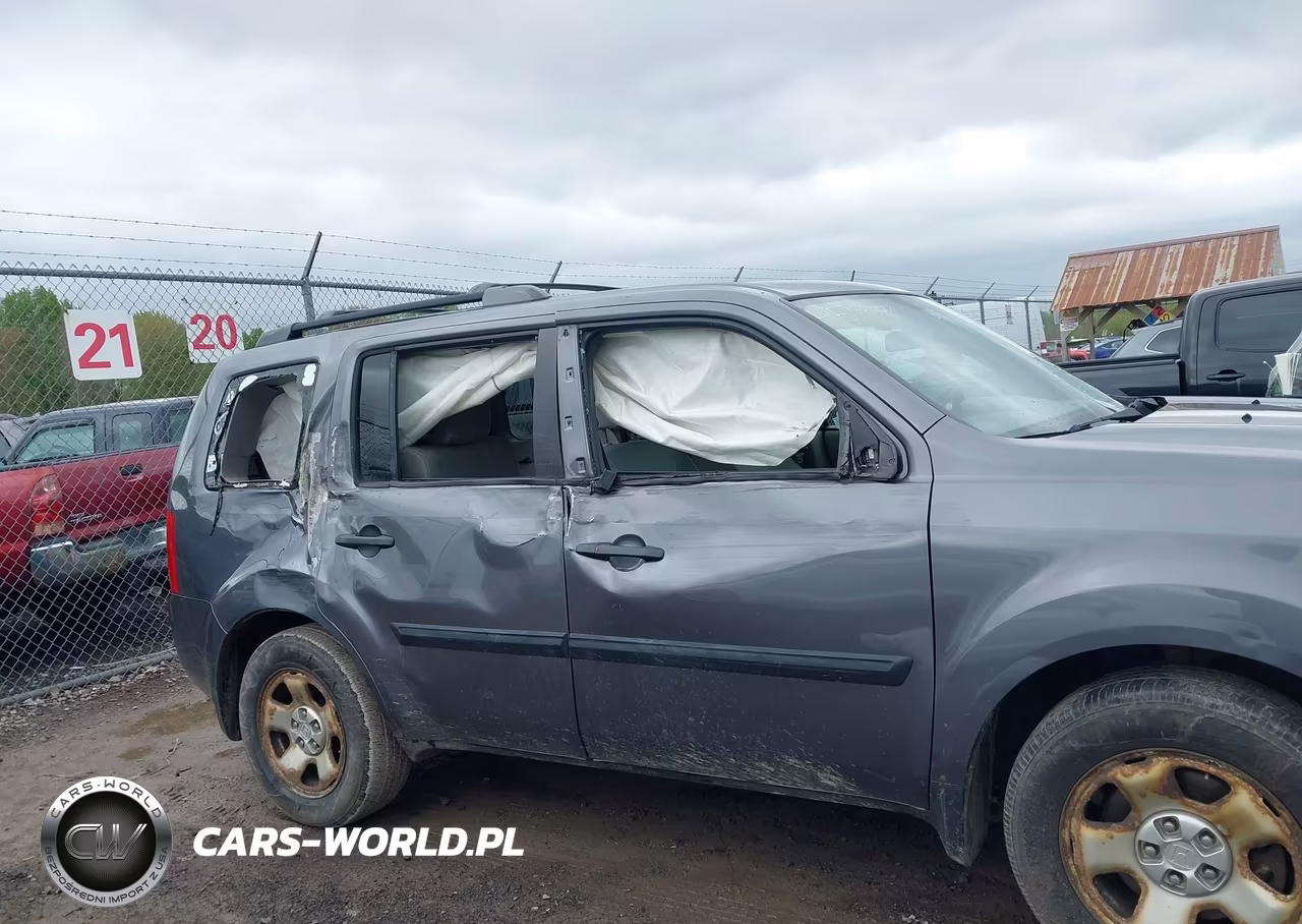 2014 Honda Pilot Lx VIN:5FNYF4H23EB025952 - 6