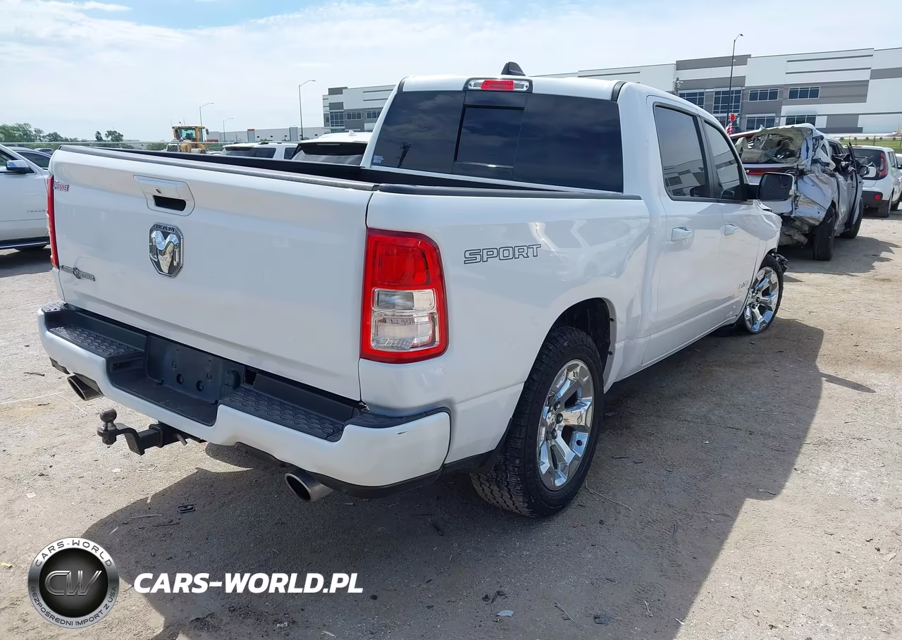 2021 Ram 1500 Lone Star 4X2 5'7 Box VIN:1C6RREFT2MN609828 - 4