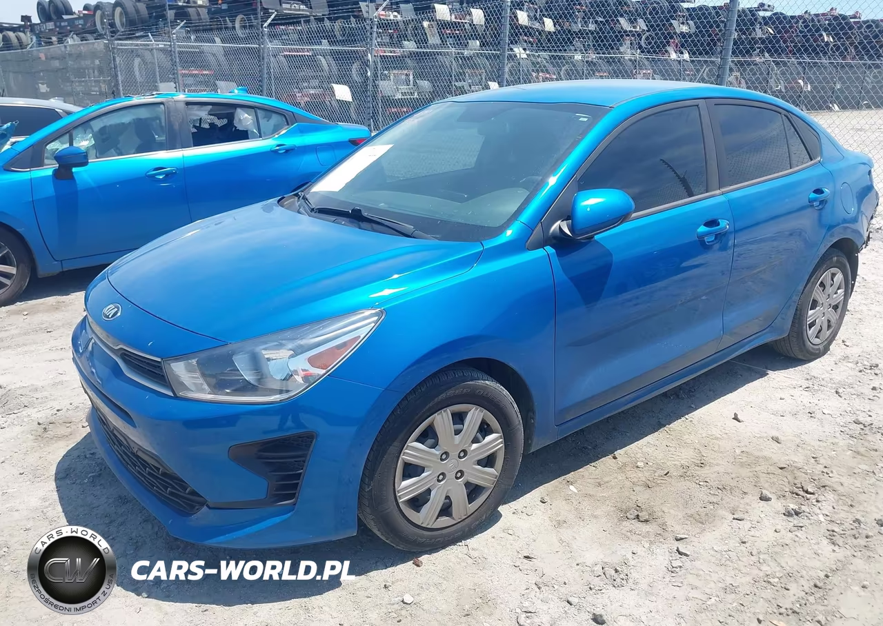 2021 Kia Rio S VIN:3KPA24AD8ME376742 - 2