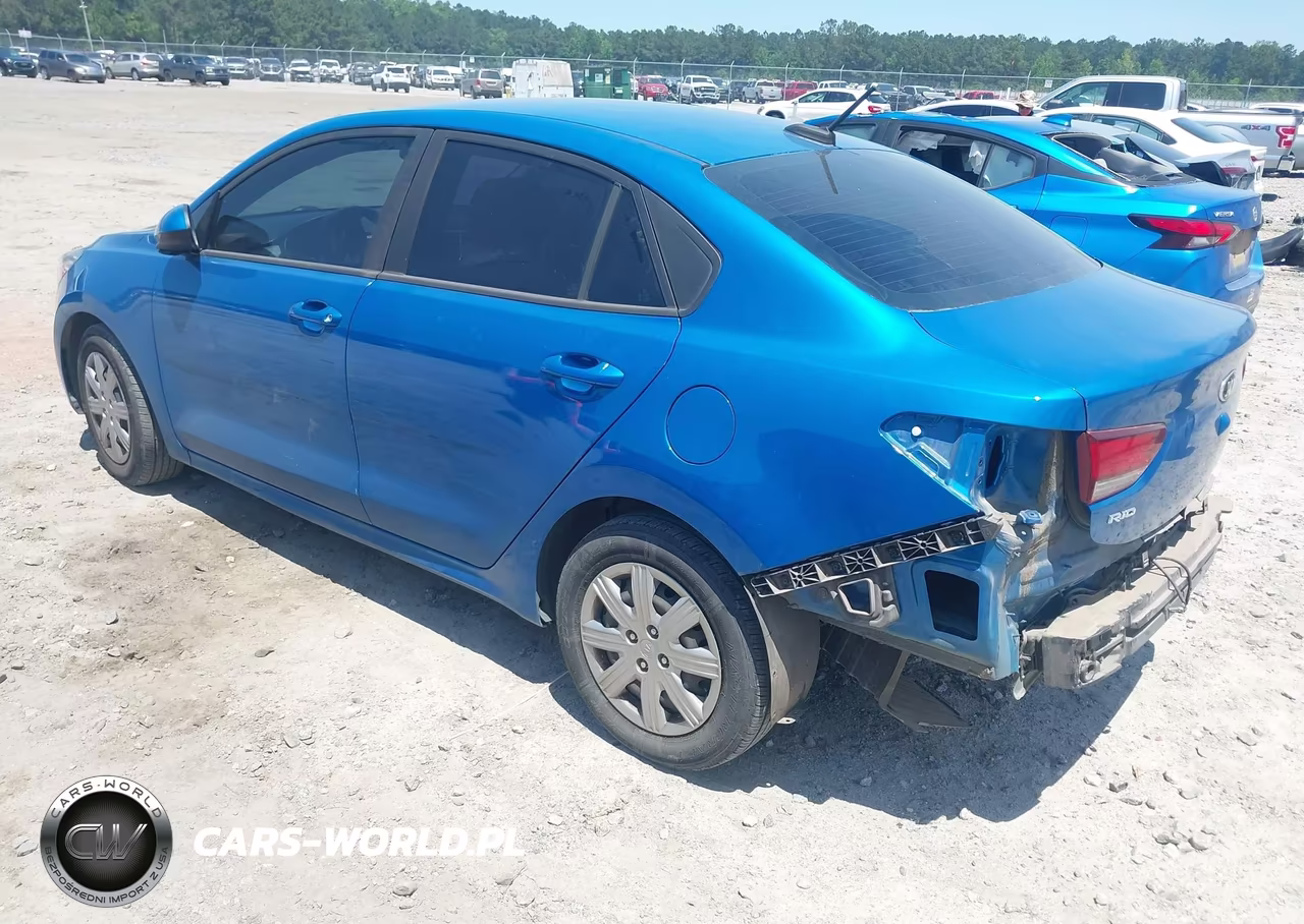 2021 Kia Rio S VIN:3KPA24AD8ME376742 - 3