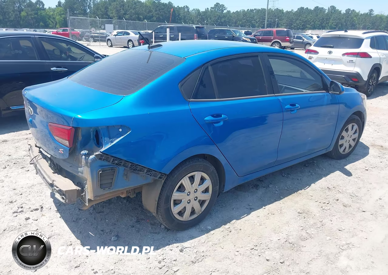 2021 Kia Rio S VIN:3KPA24AD8ME376742 - 4