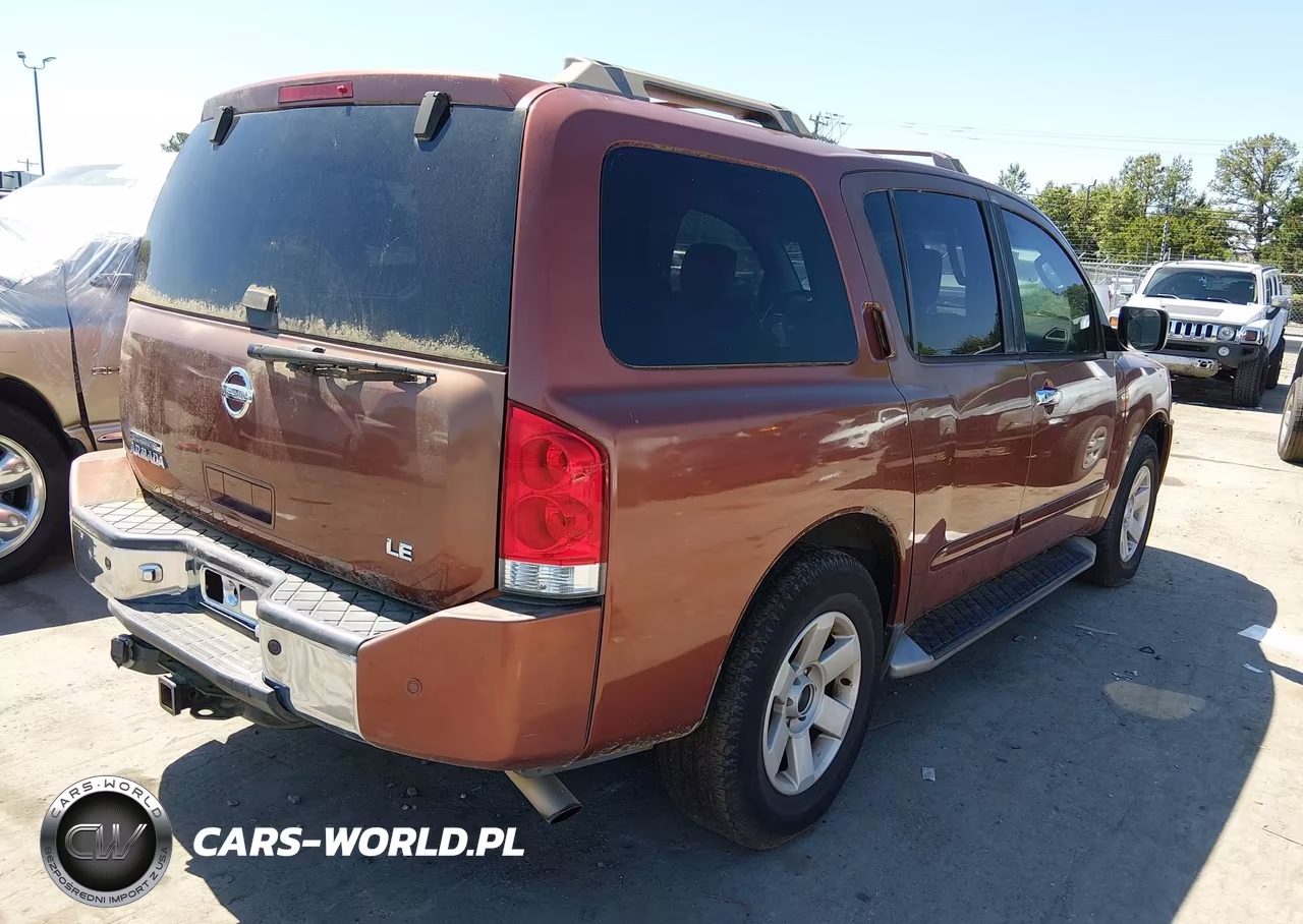 2004 Nissan Pathfinder Armada Le VIN:5N1AA08B44N719358 - 4