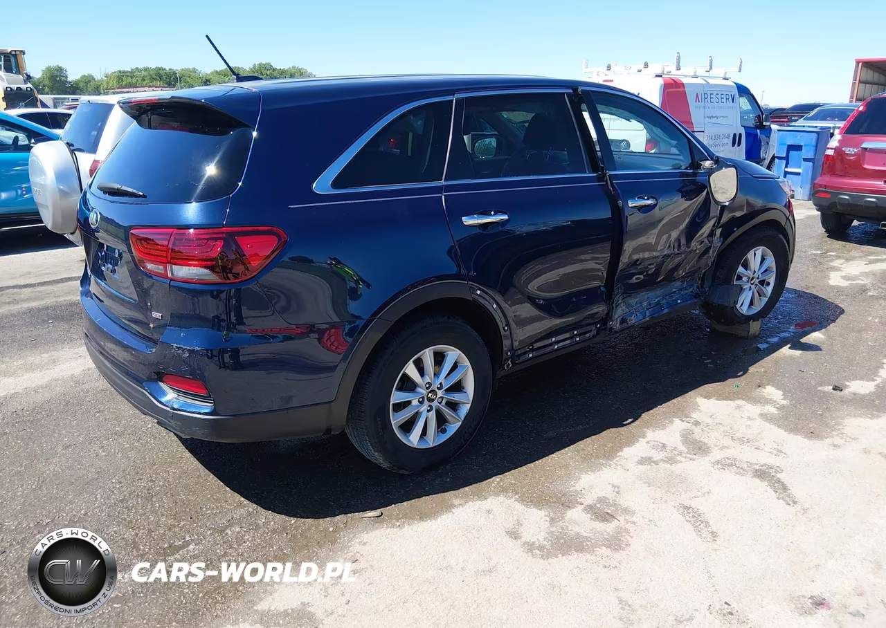 2019 Kia Sorento 2.4L Lx VIN:5XYPG4A37KG498303 - 4
