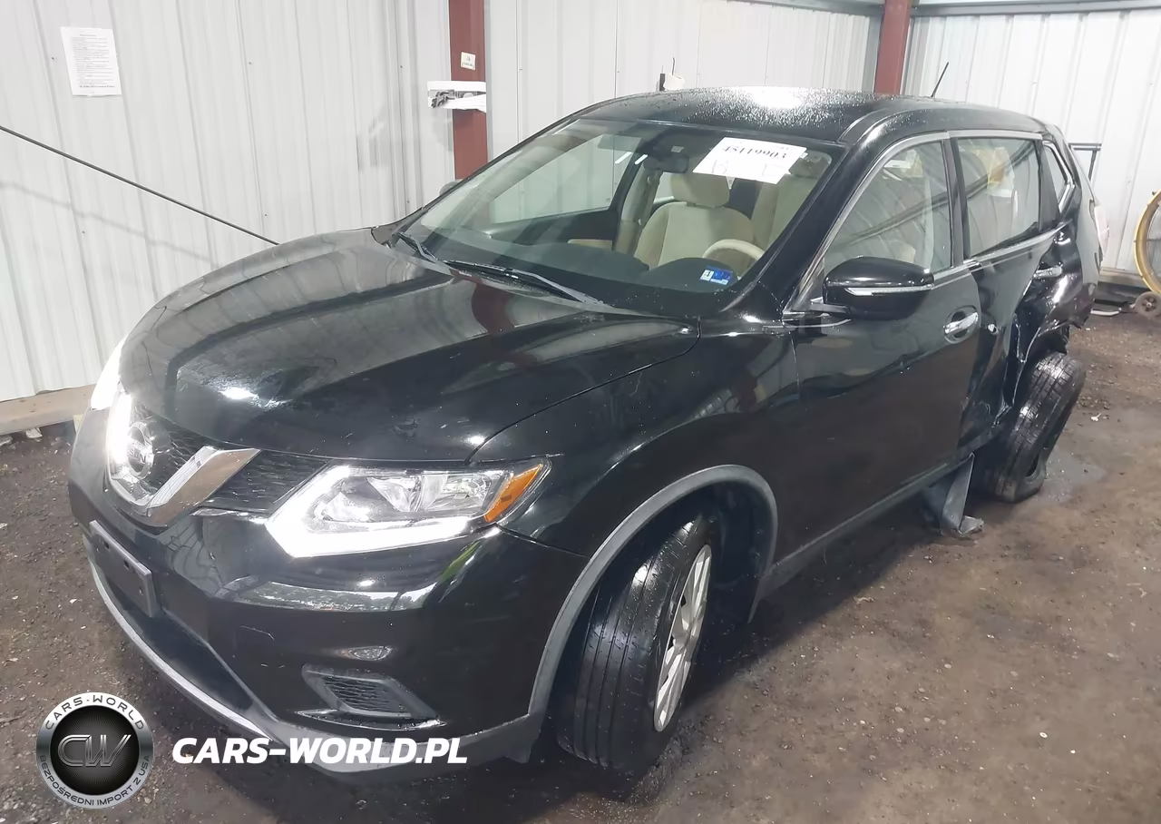 2015 Nissan Rogue S VIN:KNMAT2MT5FP577652 - 2