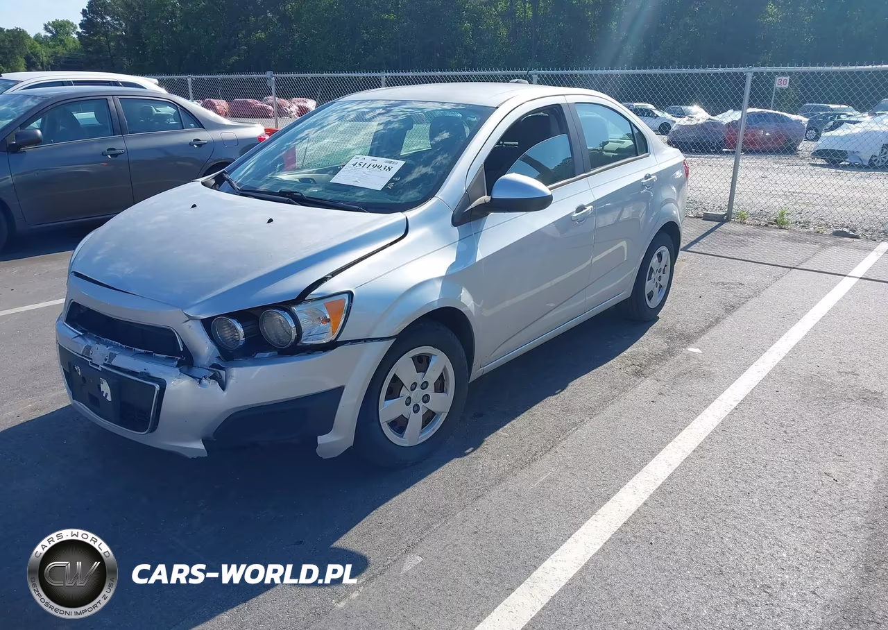 2015 Chevrolet Sonic Ls Auto VIN:1G1JA5SH3F4216890 - 2